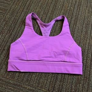 lululemon purple bra (not sure the style)